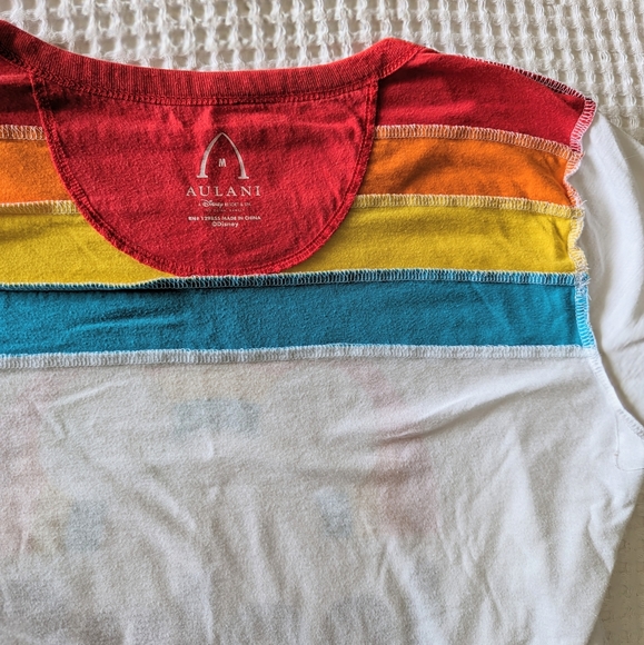 Authentic Disney Aulani Hawaii Resort Ringer T-shirt, Medium - Picture 3 of 4